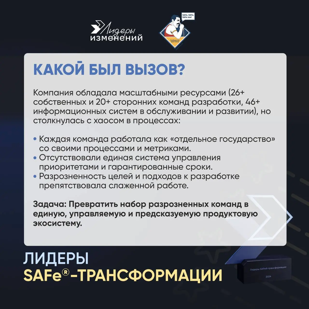 🏆Кейс победителя: Как объединить большую разрозненную команду в слаженную систему
Рады поделиться историей Юлии Веневской, директора департамента развития цифровых сервисов «Ростелекома» – победителя ... | Сетка — социальная сеть от hh.ru