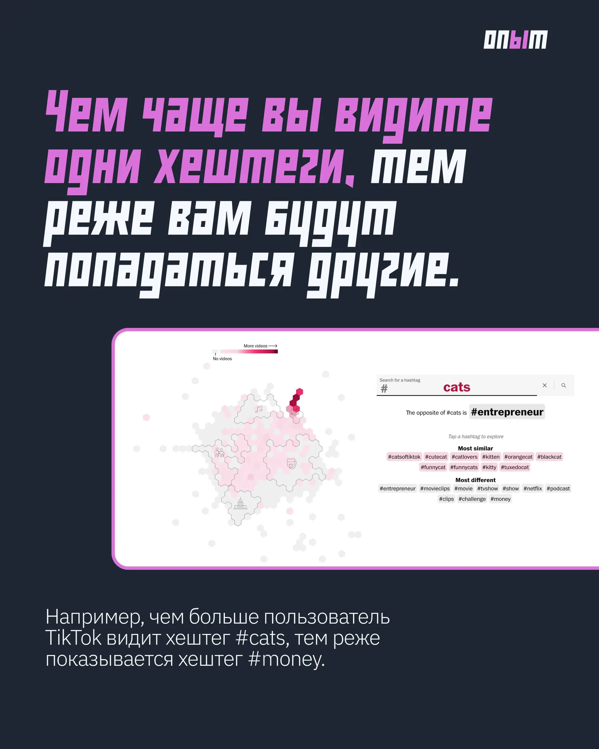 В The Washington Post опубликовалиисследование алгоритмов TikTok | Сетка — социальная сеть от hh.ru
