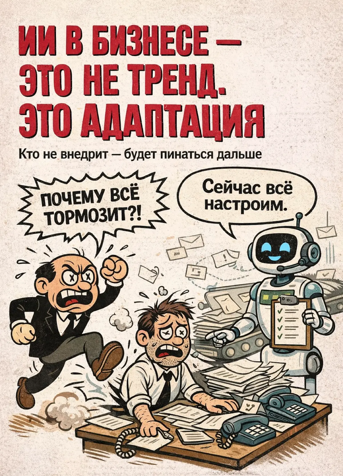 ПРО ВНЕДРЕНИЕ ИИ В БИЗНЕС | Сетка — социальная сеть от hh.ru