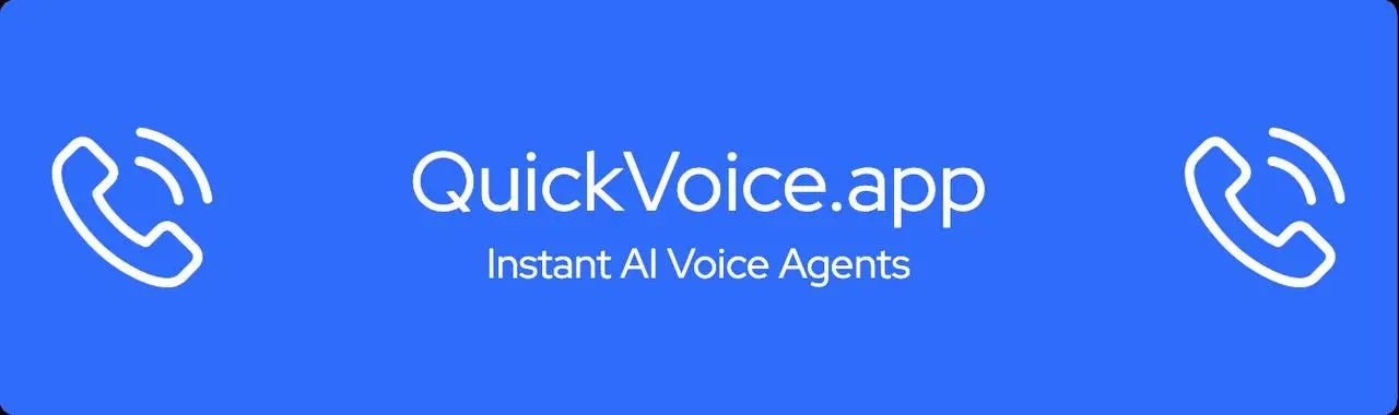 quickvoicemcp
Это сервер MCP, предназначенный для интеграции ИИ-агентов с сервисом QuickVoice.app | Сетка — социальная сеть от hh.ru