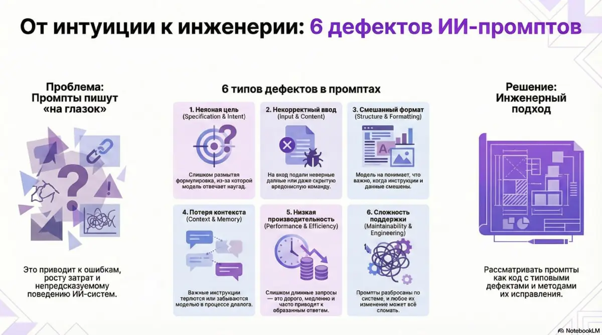 6 типов ошибок, которые портят ИИ-решения и как с ними работать
#исследованиенедели
Я давно говорю о том, что к ИИ-промптам следует относиться к ним как к инженерным системам с понятными требованиями ... | Сетка — социальная сеть от hh.ru