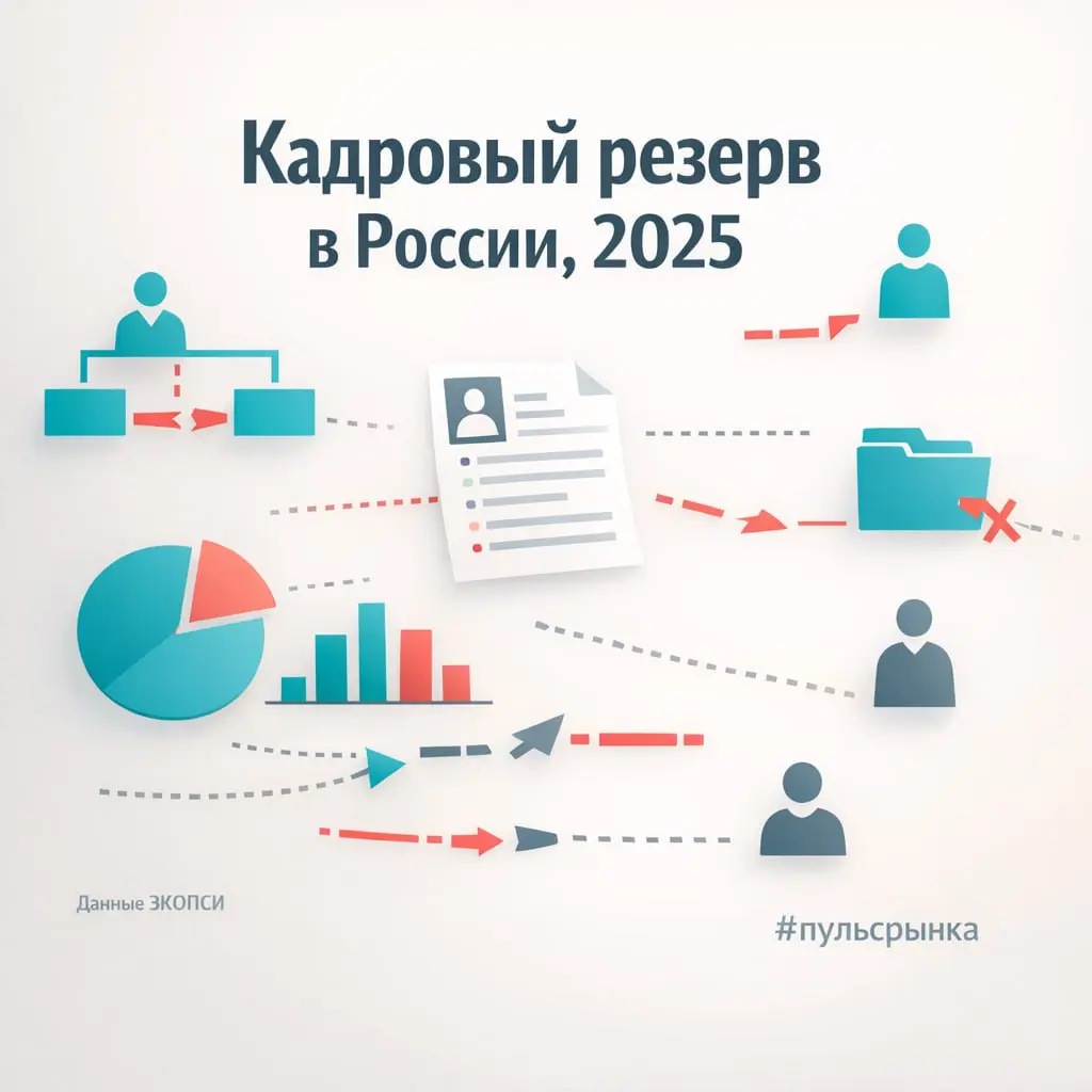 Кадровый резерв в России в 2025: почему он есть у всех, но работает у немногих
ЭКОПСИ выпустили свежее исследование про системы кадрового резерва — и цифры довольно честно отражают реальность компаний | Сетка — социальная сеть от hh.ru