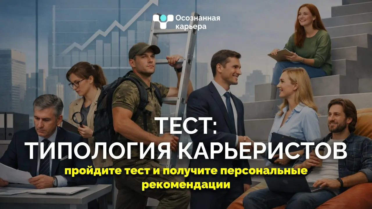 📈 ТЕСТ: ТИПОЛОГИЯ КАРЬЕРИСТОВ
Делимся с вами нашим авторским тестом для всех, кто хочет узнать свой карьерный тип. Вы получите рекомендации для профессионального роста.
➡️ https://mrqz | Сетка — социальная сеть от hh.ru