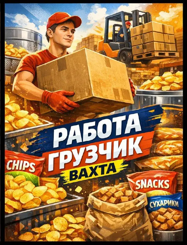 🏭 Производство чипсов и снеков
📍 г | Сетка — социальная сеть от hh.ru