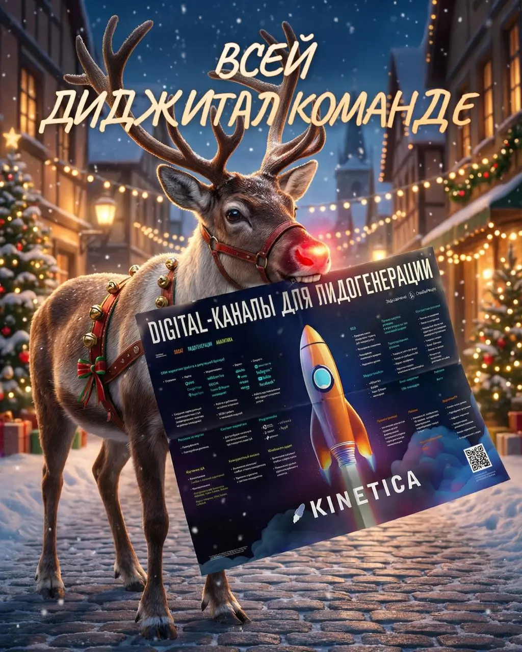 🎄 СТАНЬ DIGITAL-САНТОЙ
(без бороды, но с плакатом)
Мы создали плакат с ключевыми digital-каналами для лидогенерации. На нём — всё, что важно знать о каналах, которые использует каждый маркетолог | Сетка — социальная сеть от hh.ru