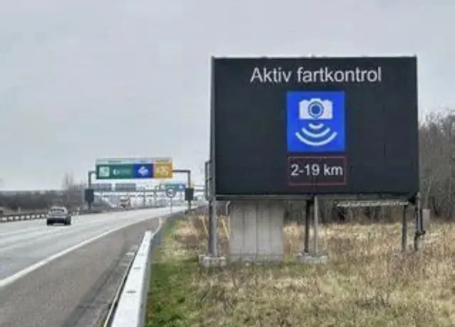 А на датском это всего лишь контроль скорости. | Сетка — социальная сеть от hh.ru