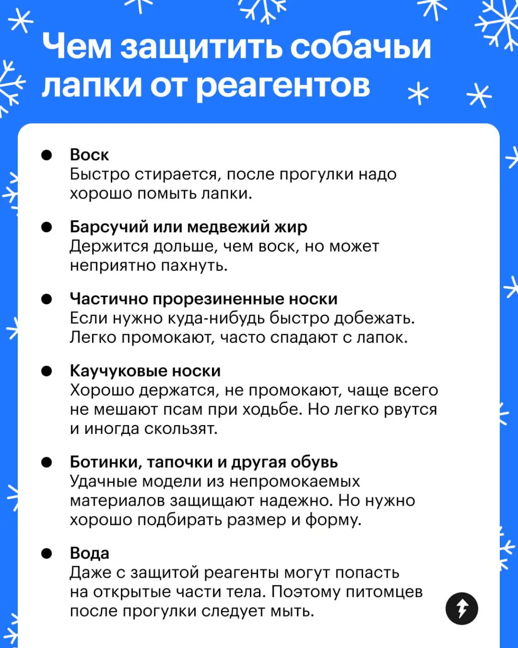 ❄️❄️❄️❄️
❄️❄️🐾❄️
❄️🐾❄️❄️
❄️❄️❄️❄️
🐕 Заботимся о собачках
#собаковедение | Сетка — социальная сеть от hh.ru