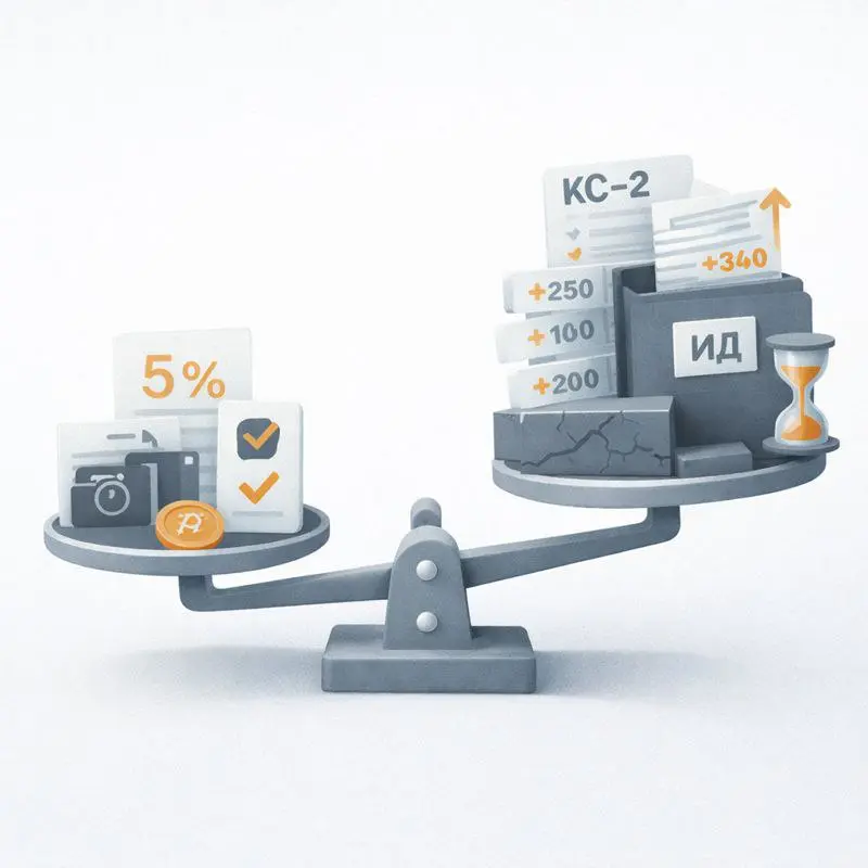 💸 Кейс из жизни: как “сэкономить на технадзоре” и потерять 50+ млн 🧱📉
Я лично работал на объекте стоимостью около 1 млрд ₽.
И знаете что? Технадзора там не было вообще | Сетка — социальная сеть от hh.ru