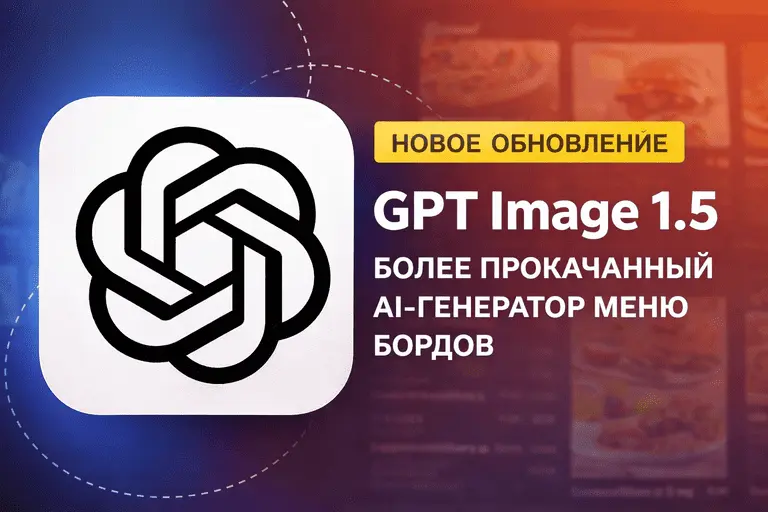 Дизайн меню бордов от новой версии GPT Image | Сетка — социальная сеть от hh.ru