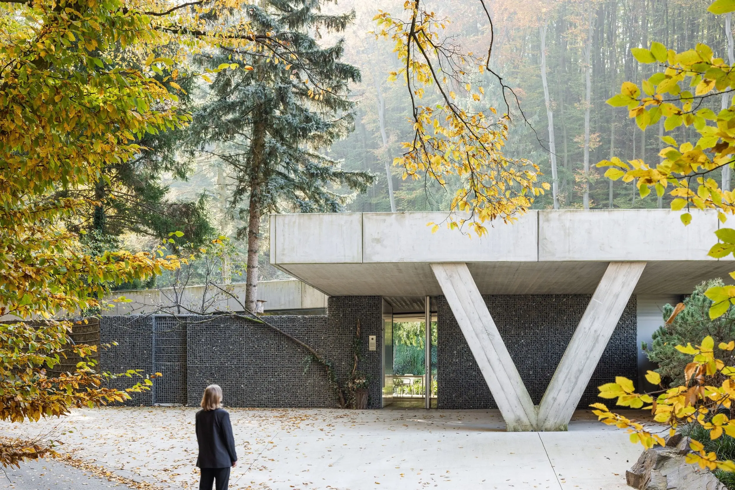 Архитектурный бетон и великолепный ландшафт🌲
Прекрасный пример органической архитектуры от Словаков
Вилла «Бананка»
Арх бюро - Paulíny Hovorka Architects
Год постройки - 2024
Общая площадь: 300 м²
Жил... | Сетка — социальная сеть от hh.ru