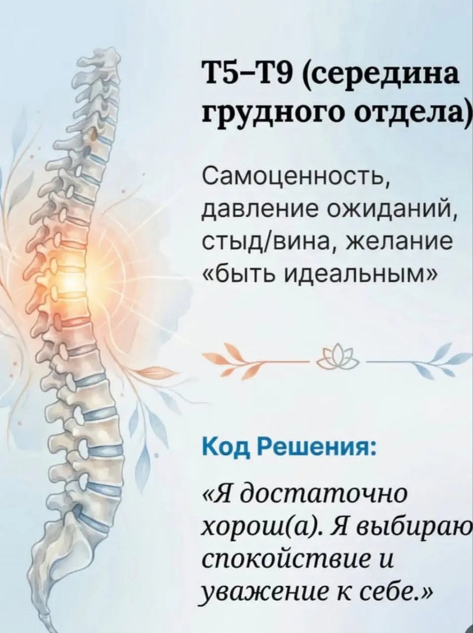 Психосоматика болей в позвоночнике | Сетка — социальная сеть от hh.ru