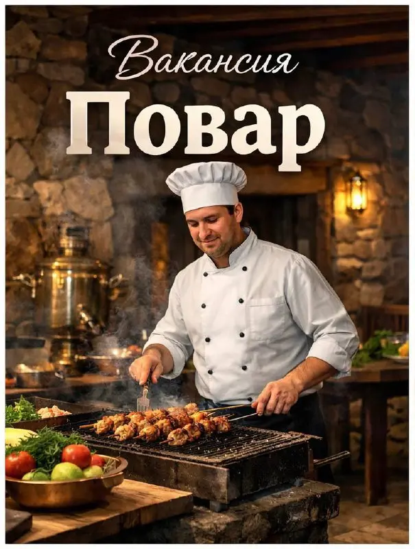 🍽️ Повар-универсал в банно-ресторанный комплекс
💰 140 000–150 000 ₽
💳 Выплаты два раза в месяц
📌 Требования:
• Опыт от 2 лет
• Знание мангала
• Холодный и горячий цех
🔥 Обязанности:
• Приготовление по... | Сетка — социальная сеть от hh.ru