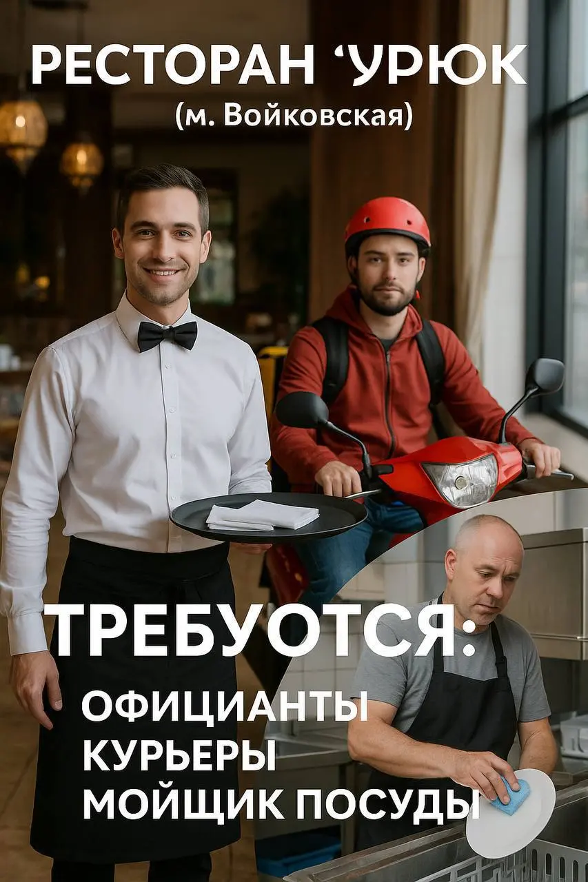 🍽 Ресторан «Урюк» (м | Сетка — социальная сеть от hh.ru