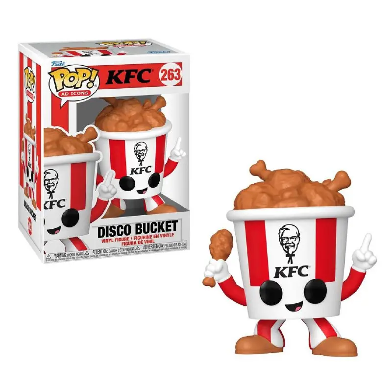О, у Funko Pop появилась новая фигурка диско-баскета из KFC. | Сетка — социальная сеть от hh.ru