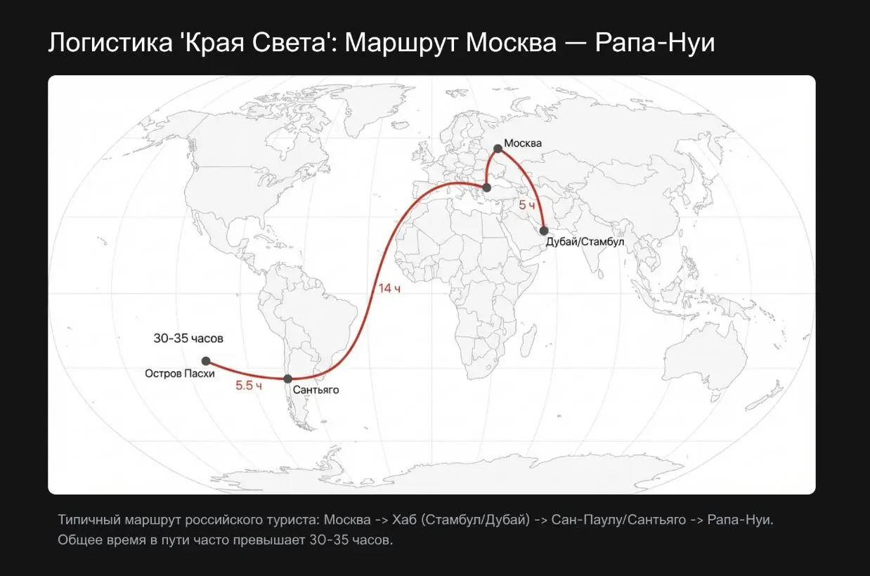Кто в комментах сказал, что вероятность 99.9% для людей из РФ не попасть на Остров Пасхи звучит высокомерно.
Я перепроверили, оказывается - соврал. Реальная вероятность попасть этот остров еще ниже | Сетка — социальная сеть от hh.ru