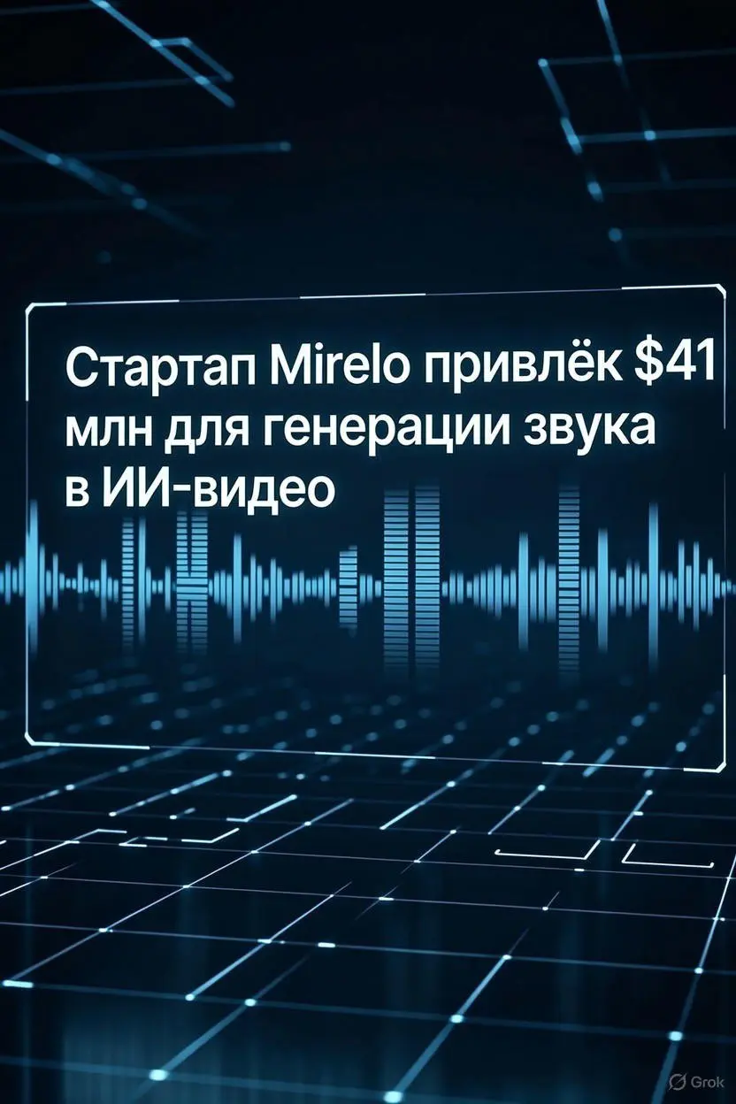 🤖 Стартап Mirelo привлёк $41 млн для генерации звука в ИИ-видео
«Решение проблемы "немого" видео от ИИ привлекает Index и a16z»
Немецкий стартап Mirelo разработал технологию для добавления реалистично... | Сетка — социальная сеть от hh.ru