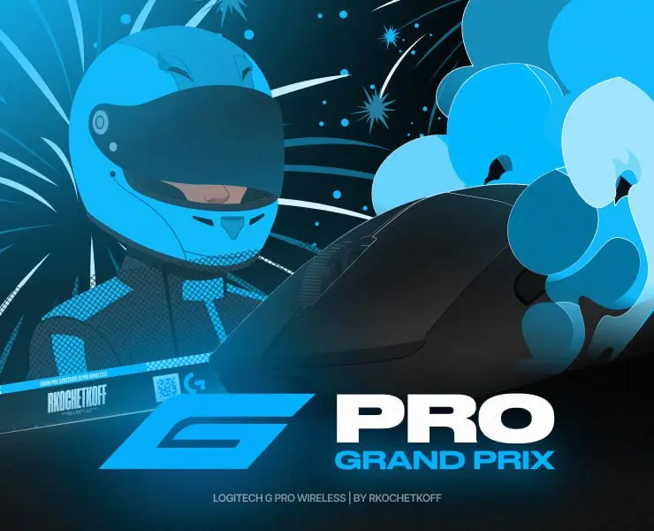Logitech G PRO — Grand Prix
Наконец-то опубликовал свой сольный кейс, над которым проделана большая работа. Этот проект зажёг меня с идеи до финальной публикации | Сетка — социальная сеть от hh.ru