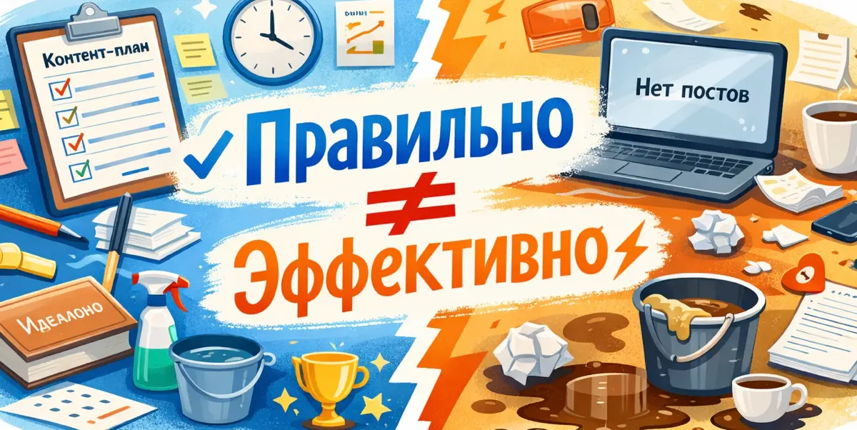 Правильно — не значит эффективно. | Сетка — социальная сеть от hh.ru