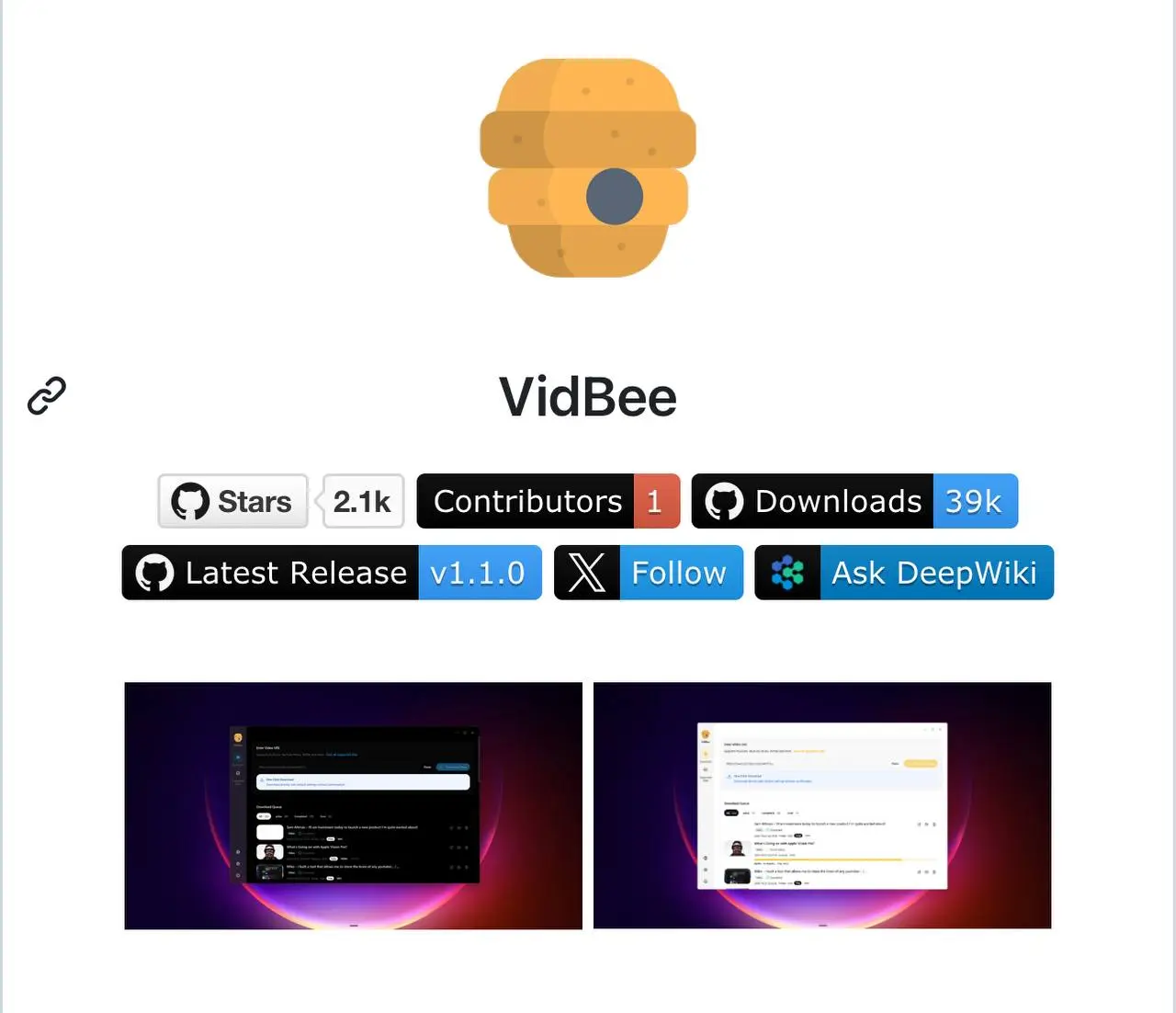VidBee
VidBee — это бесплатный и открытый инструмент для загрузки видео с более чем 1000 платформ, включая YouTube, TikTok и Bilibili | Сетка — социальная сеть от hh.ru