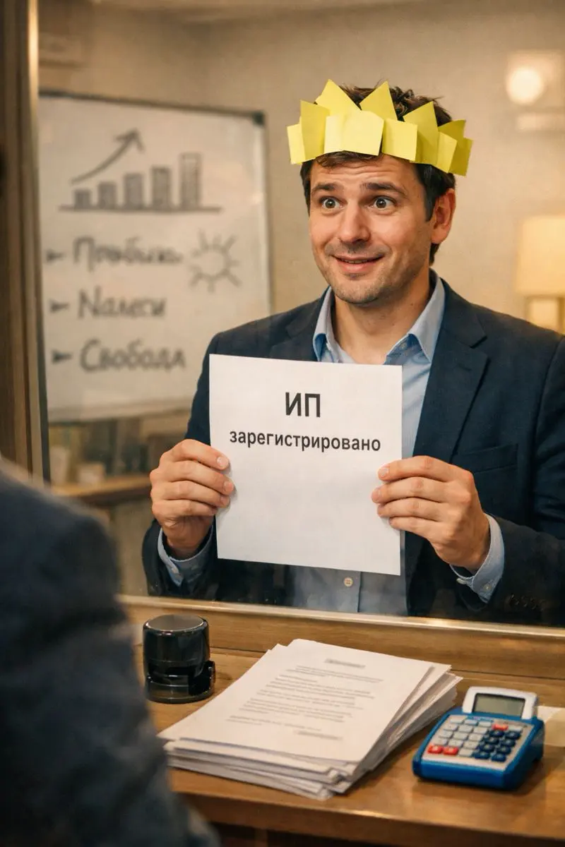 🧃 Как я заводил ИП и чуть не стал липецким однофамильцем | Сетка — социальная сеть от hh.ru