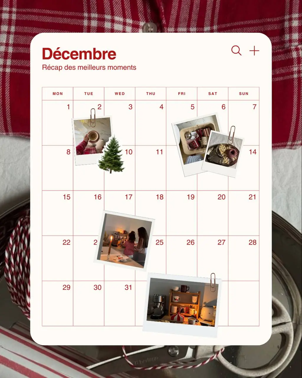 Декабрьские календари в формате IOS✏️💌
Я думаю, вы видели, айфоновские календарики, на которых делают небольшой дайджест по месяцу. Обычно туда добавляют фотки и разные коллажные элементы | Сетка — социальная сеть от hh.ru