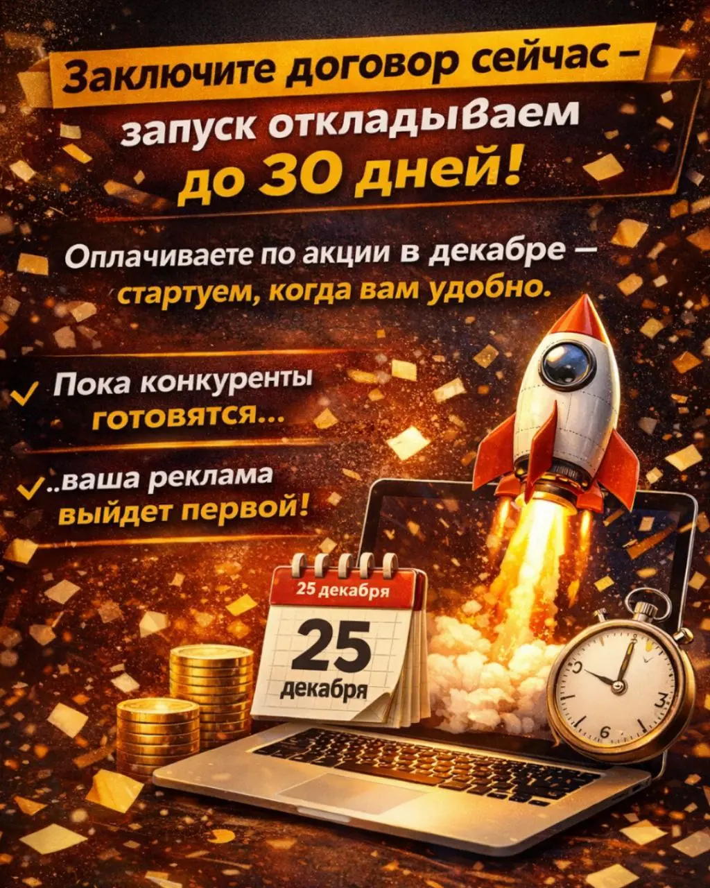Уникальное предложение по отложенному запуску продвижения на Авито!
Воспользуйтесь выгодной возможностью — оплатите сейчас всего 30 000 рублей и получите возможность запустить рекламу до 30 календарны... | Сетка — социальная сеть от hh.ru