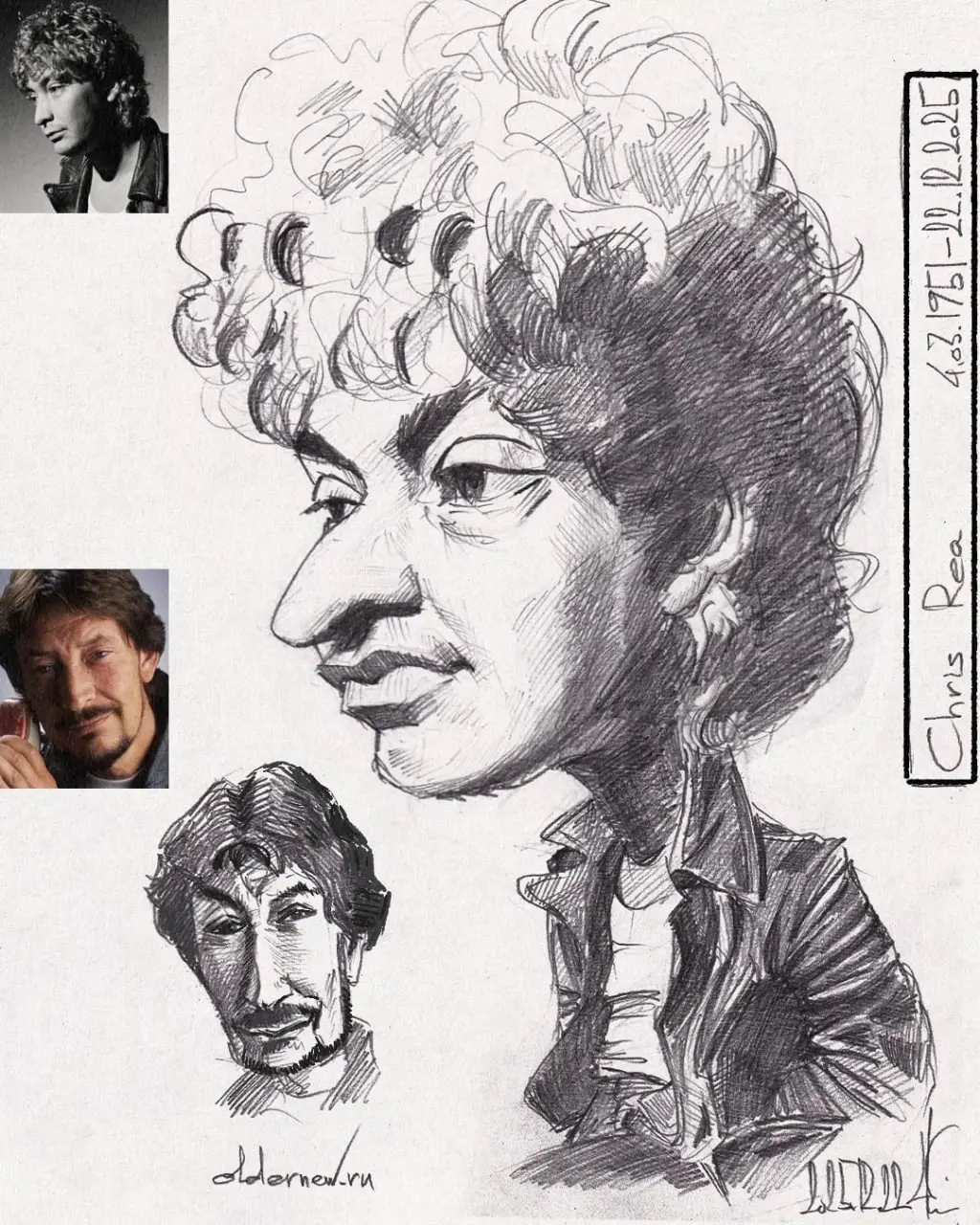 Крис Ри (4.03.1951-22.12.2025)
Вчера узнал о том, что ушёл из этого мира британский музыкант Крис Ри (Chris Rea).
«Дорога в ад», «Синее кафе», «Еду домой на рождество».. | Сетка — социальная сеть от hh.ru