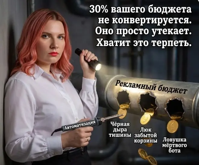 🚦 Праздничный трафик без ловушек
В декабре кликов больше. Это факт.
Но дальше — пустота: форма без напоминаний, бот без логики, человек без ответа. Трафик есть. Ловушек — нет. Системы — тоже | Сетка — социальная сеть от hh.ru
