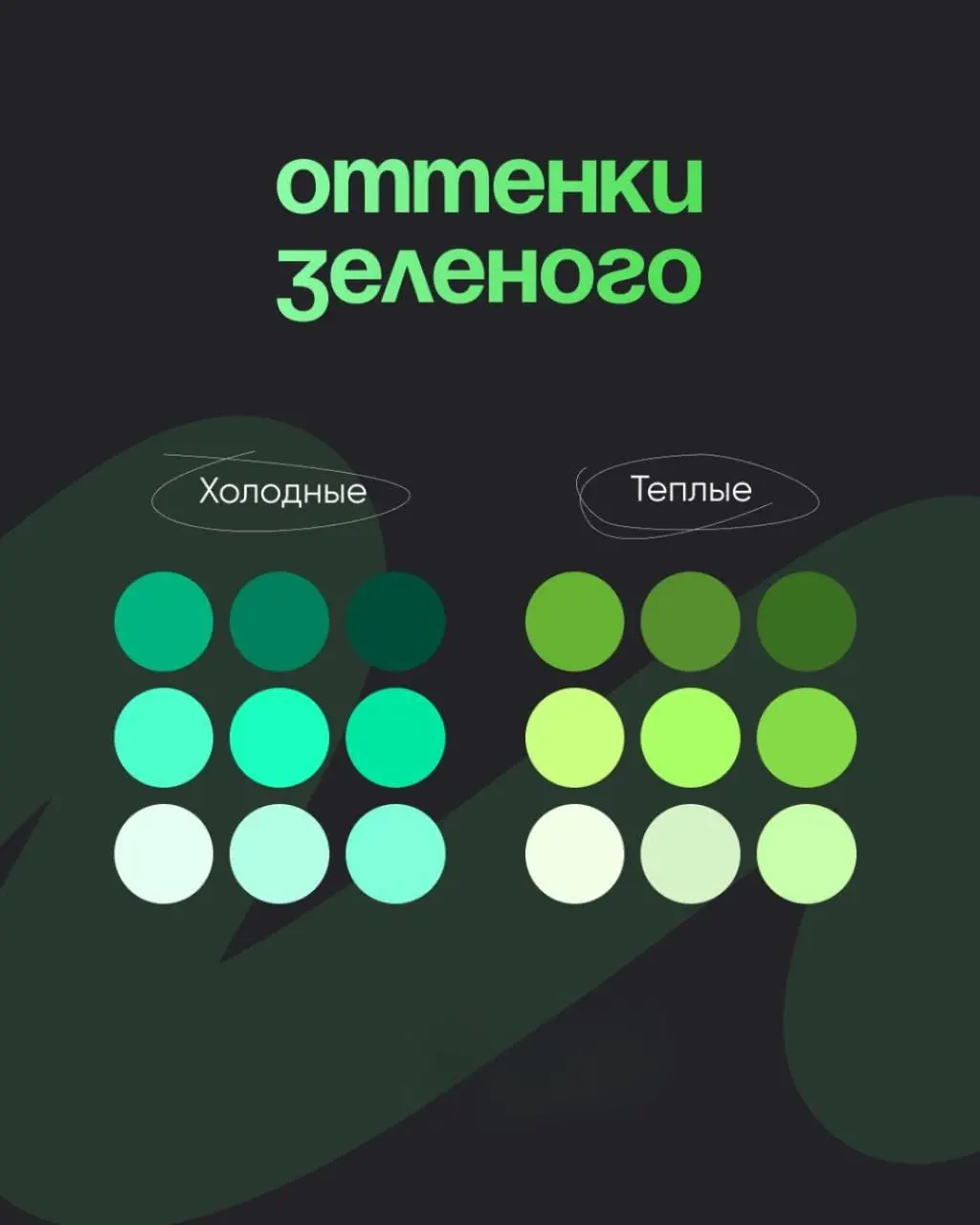 Карты оттенков для популярных цветов в дизайне 🎁
Расчехляйте пипетки, мы нашли тот самый болотно-прохладный зелёный🔝
#дизайн | Сетка — социальная сеть от hh.ru