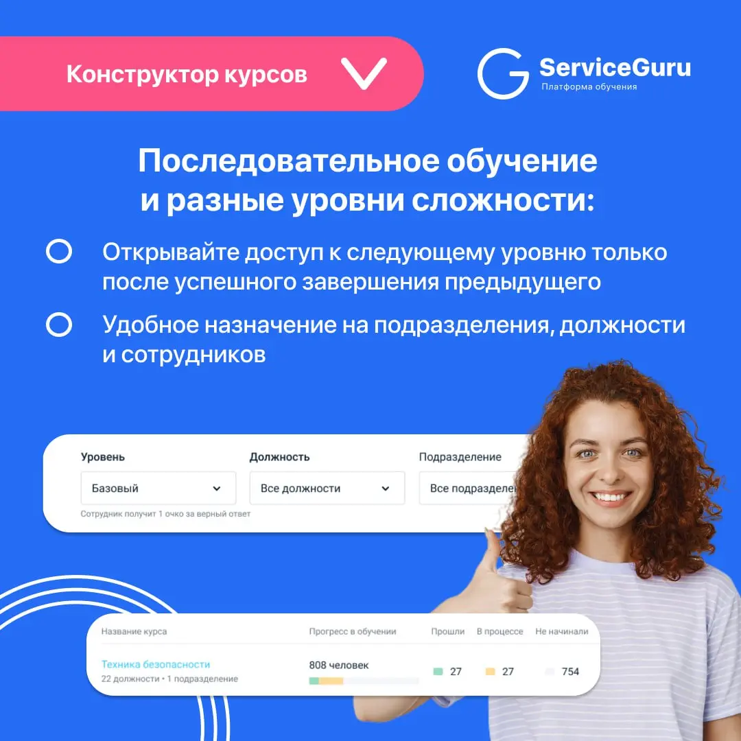 Фича недели: Конструктор курсов 🖥
Позволит за считанные минуты собрать курс из ваших обучающих материалов любого формата и уровня сложности | Сетка — социальная сеть от hh.ru