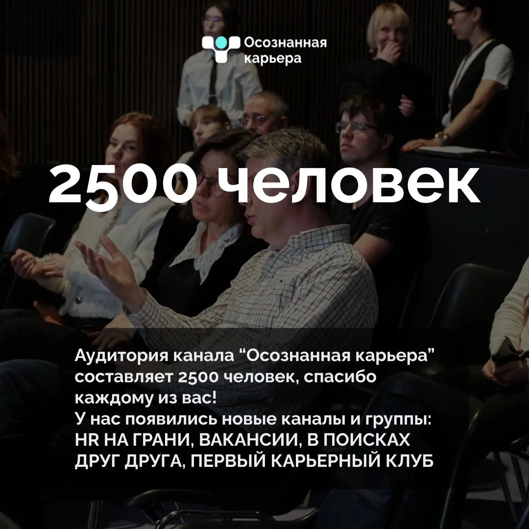Итоги в цифрах от HR-агентства нового времени "Осознанная карьера" - наш год роста и осознанных решений🚀
2025-й был непростым для рынка труда, но невероятно продуктивным для Осознанной карьеры!
Мы выр... | Сетка — социальная сеть от hh.ru