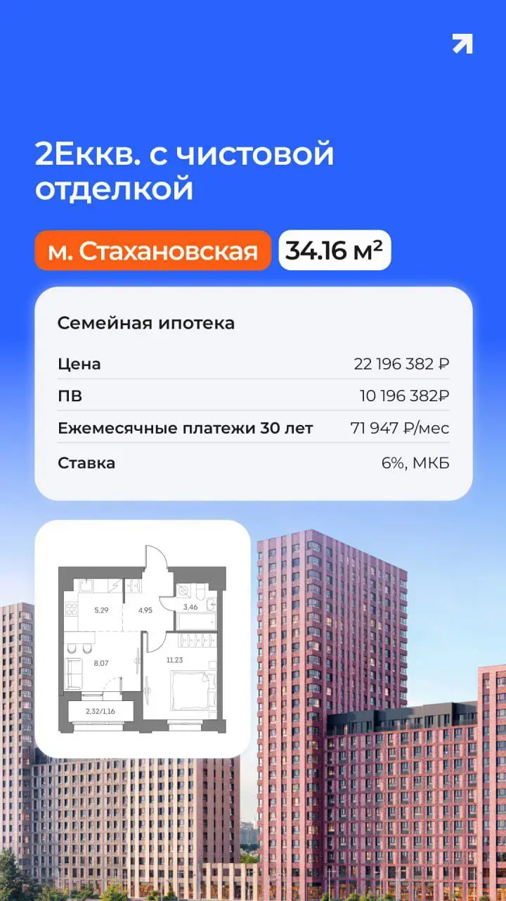 🔥 ГОТОВЫЕ РАСЧЁТЫ по семейной ипотеке с ЧИСТОВОЙ ОТДЕЛКОЙ! 🔥
💡 ПОЧЕМУ ЭТО ВЫГОДНО:
• Ставка от 6% по семейной ипотеке
• Готовый ремонт — экономия времени и нервов
• Сразу после сделки — въезжайте и жи... | Сетка — социальная сеть от hh.ru