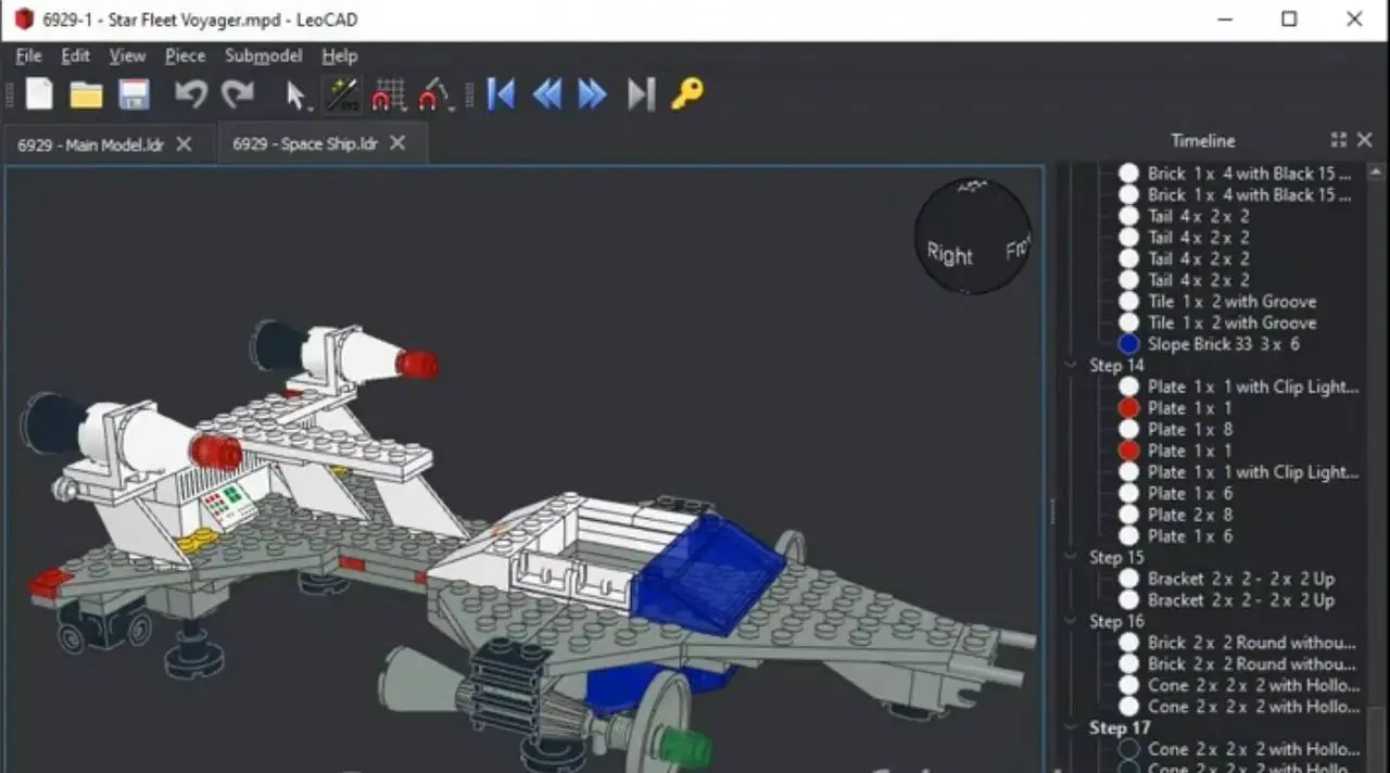 LeoCAD
LeoCAD — это программа для создания виртуальных моделей LEGO, доступная на платформах Windows, Linux и macOS | Сетка — социальная сеть от hh.ru