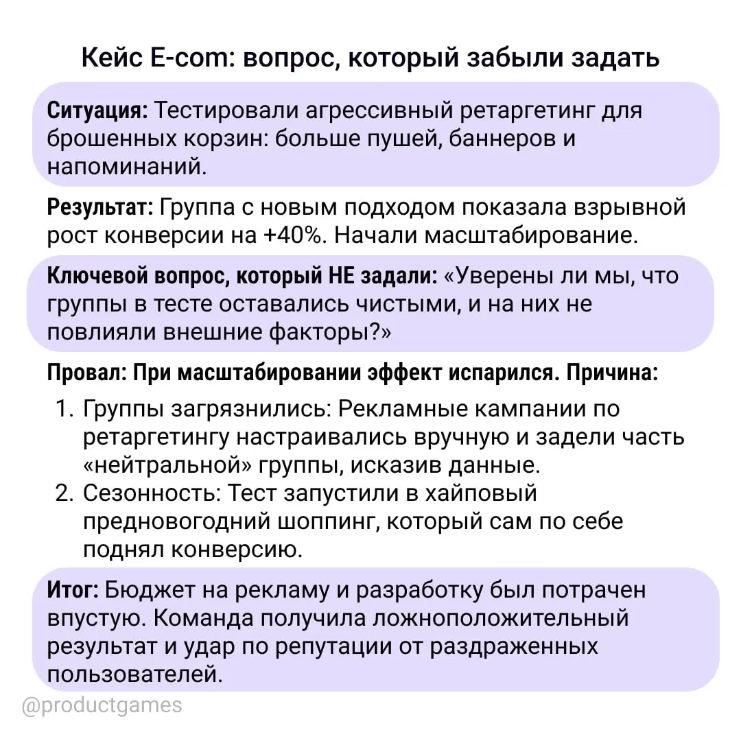Может ли один вопрос убить или оживить A/B-тест? 🔵
Кажется, что успех A/B-теста зависит от идеи, дизайна и трафика. Но часто всё решает всего один вопрос, который команда задала себе перед запуском.. | Сетка — социальная сеть от hh.ru