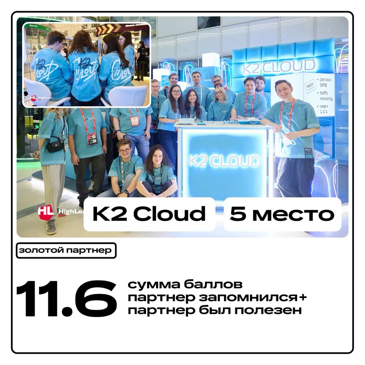 топ стендов на HighLoad 2025 | Сетка — социальная сеть от hh.ru