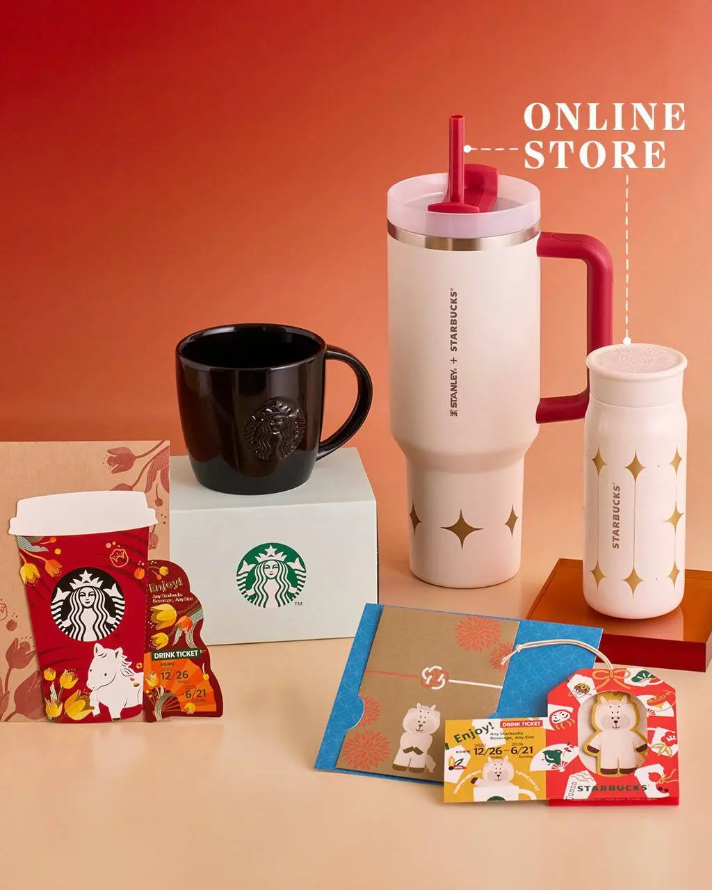 Starbucks выкатил коллекцию мерча с символом наступающего года — лошадкой | Сетка — социальная сеть от hh.ru