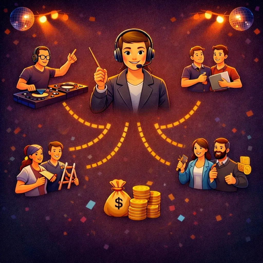 Самоорганизация в бою: вечеринка на 69 человек 🎛
Сегодня расскажу, как я собрал команду и мы подготовили вечеринку на 69 человек | Сетка — социальная сеть от hh.ru