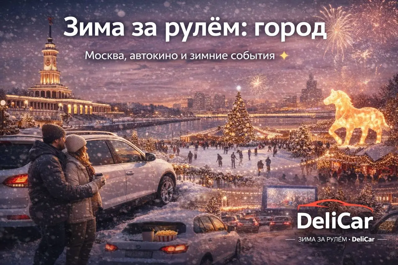 🎬🚗 Зима за рулём · DeliCar — часть 3
Москва, автокино и зимние городские события — куда поехать, чтобы почувствовать праздник
Когда за окном декабрьский холод, а сердце просит событий и эмоций, не обя... | Сетка — социальная сеть от hh.ru