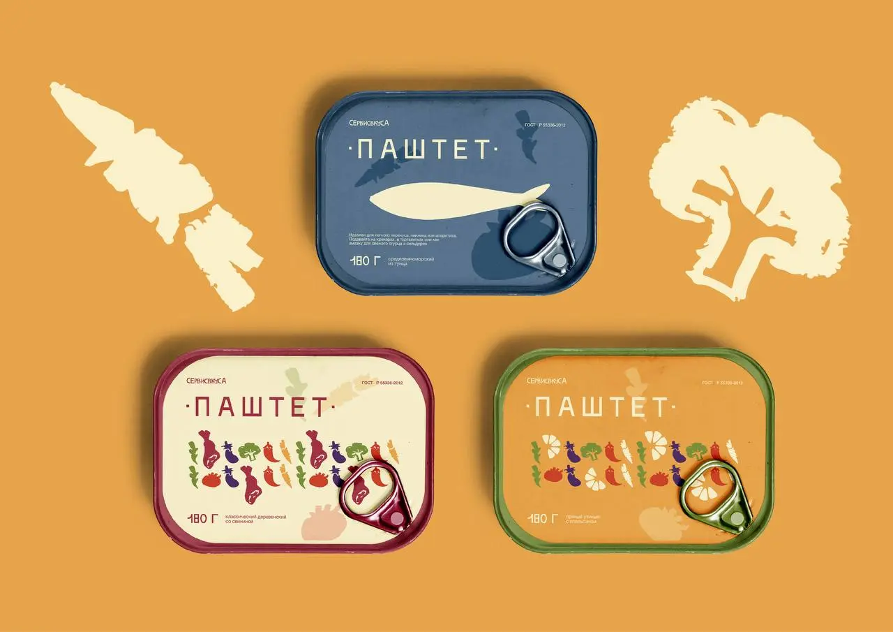 Дизайн этикеток для паштета разных вкусов 🍊
Полный проект смотреть тут
Задача учебной работы состояла в создании серии этикеток разного формата под разные вкусы паштетов (куриный, грибной, говяжий и т | Сетка — социальная сеть от hh.ru