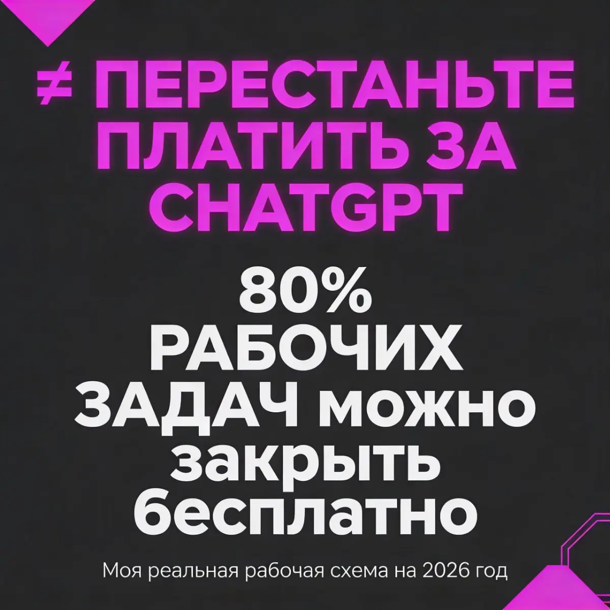 Перестаньте платить
за ChatGPT❗️ | Сетка — социальная сеть от hh.ru