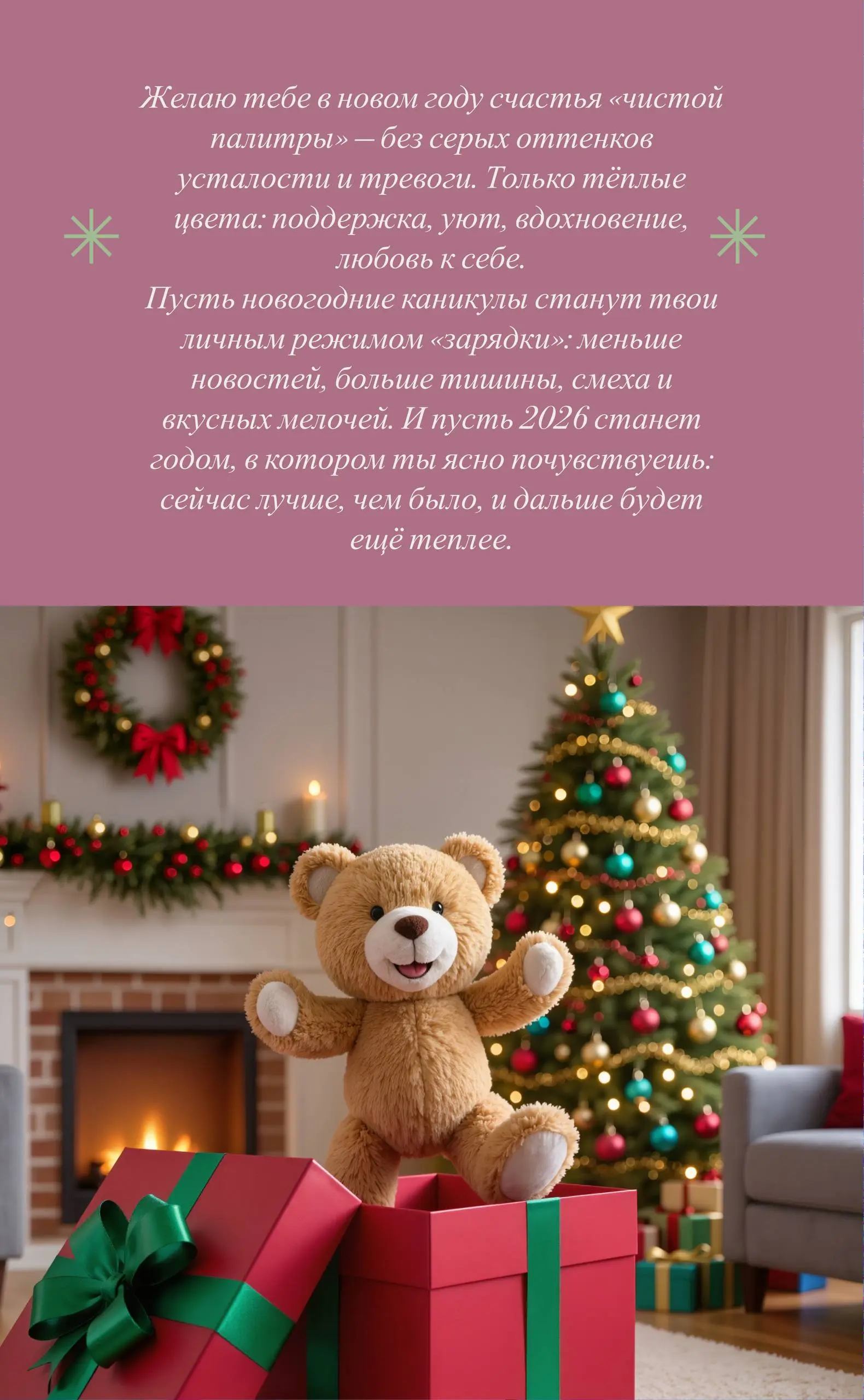 ЗАБИРАЙ 💯 теплые пожелания к новому году
Выбери свое и отправь дорогим тебе людям | Сетка — социальная сеть от hh.ru