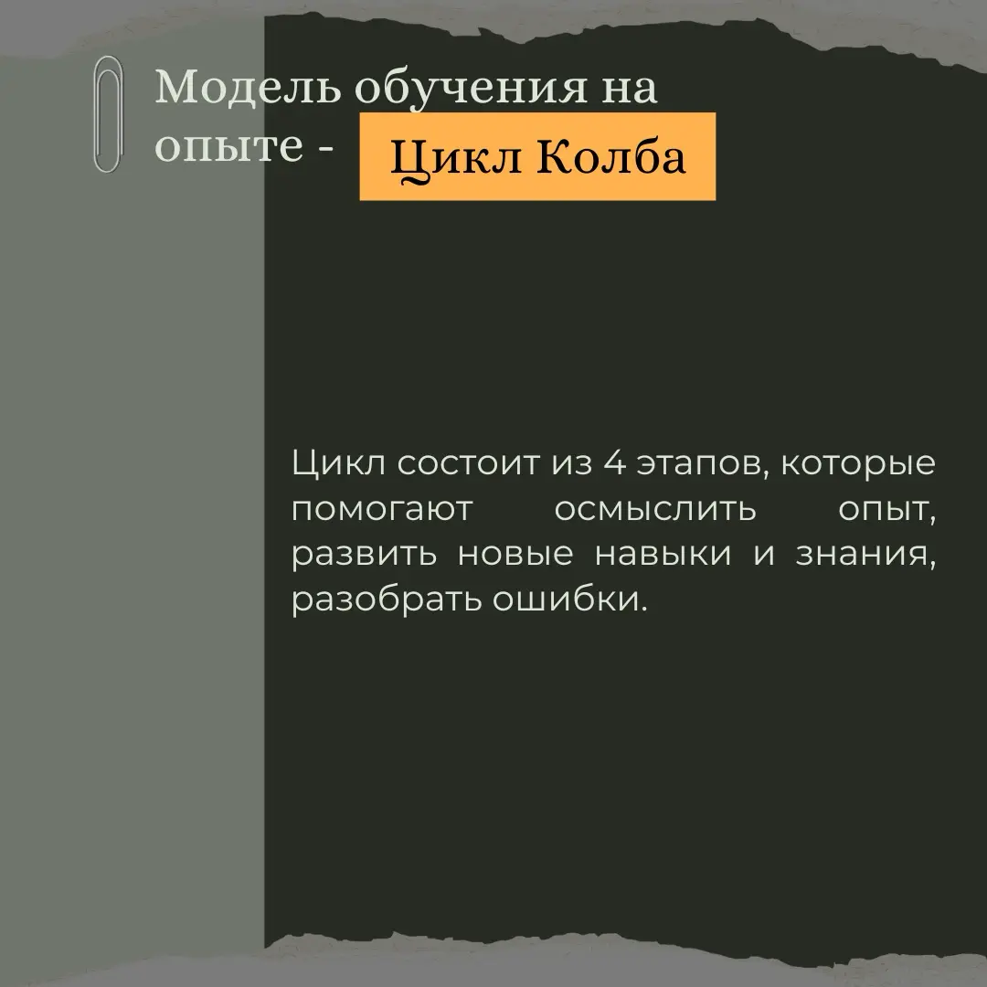 Обучение через опыт | Сетка — социальная сеть от hh.ru