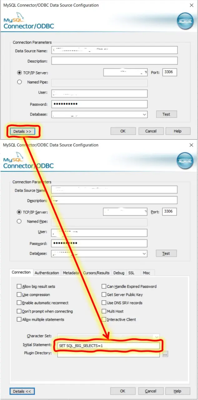SET SQLBIGSELECTS = 1
Делаешь в mysql еще один маленький джойн и ловишь сообщение вида:
SQL Error [1104] [42000]: The SELECT would examine more than MAXJOINSIZE rows; check your WHERE and use SET SQLB... | Сетка — социальная сеть от hh.ru
