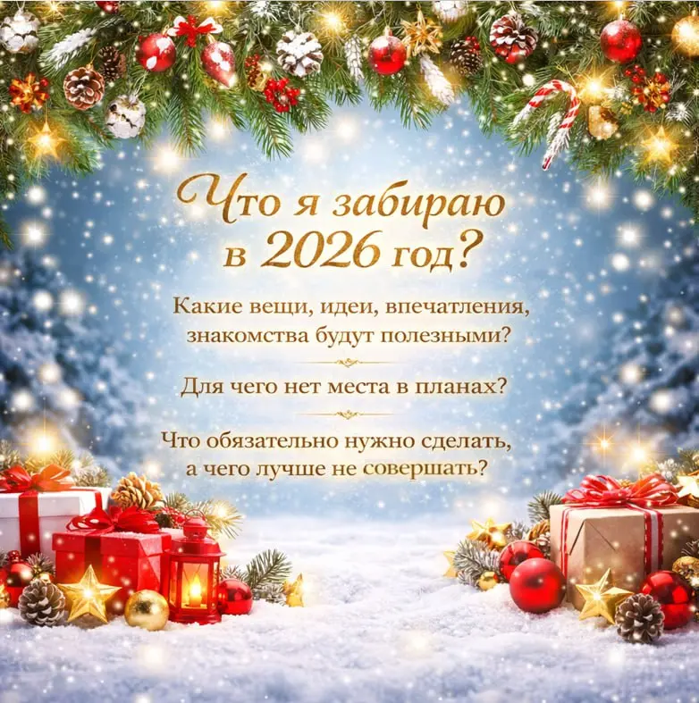 🎄 Конец года — важное время.
Когда вроде бы надо подводить итоги, а на самом деле — честно разговаривать с собой.
Не в формате «успела / не успела»,
а в формате что со мной произошло | Сетка — социальная сеть от hh.ru