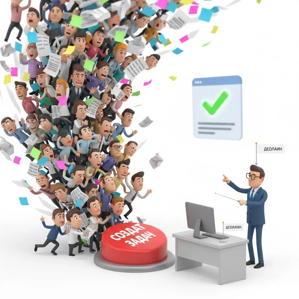 🧃 Как я учил офис ставить задачи в Битриксе. Боль и слезы. | Сетка — социальная сеть от hh.ru