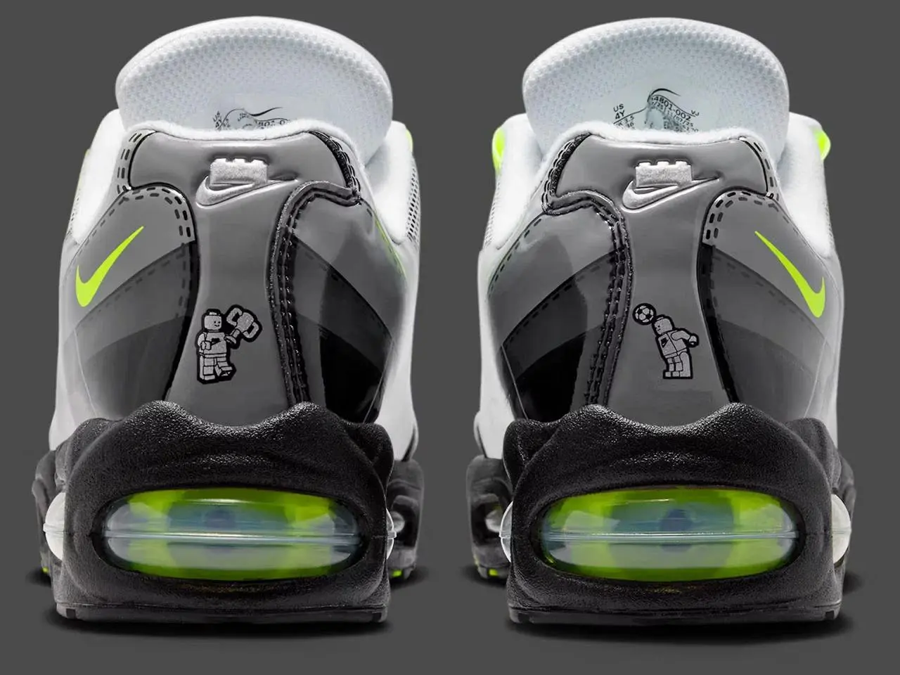 Nike продолжает сотрудничество с LEGO, на этот раз представив переосмысление Air Max 95 в культовой расцветке «Neon» | Сетка — социальная сеть от hh.ru