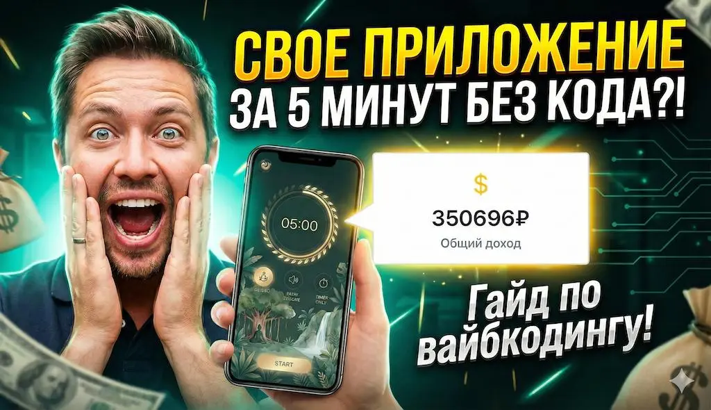 🔥ТОТ САМЫЙ ВИДЕОГАЙД ПО ВАЙБКОДИНГУ для НЕ технарей, а гуманитариев, таких же, как я — кидайте реакцию на пост авансом!
Вы видели цифры: 20 | Сетка — социальная сеть от hh.ru