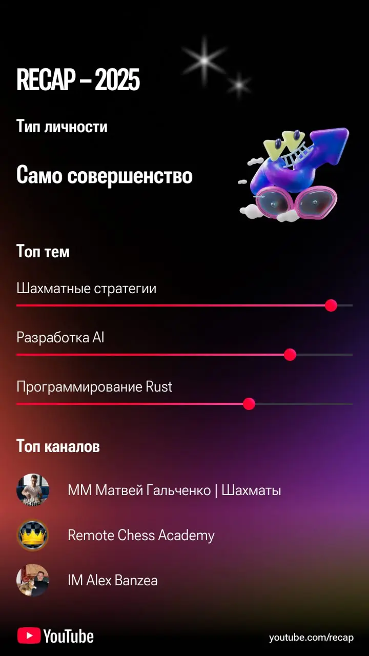Ютуб определил мой тип личности. Ну, не буду спорить) | Сетка — социальная сеть от hh.ru
