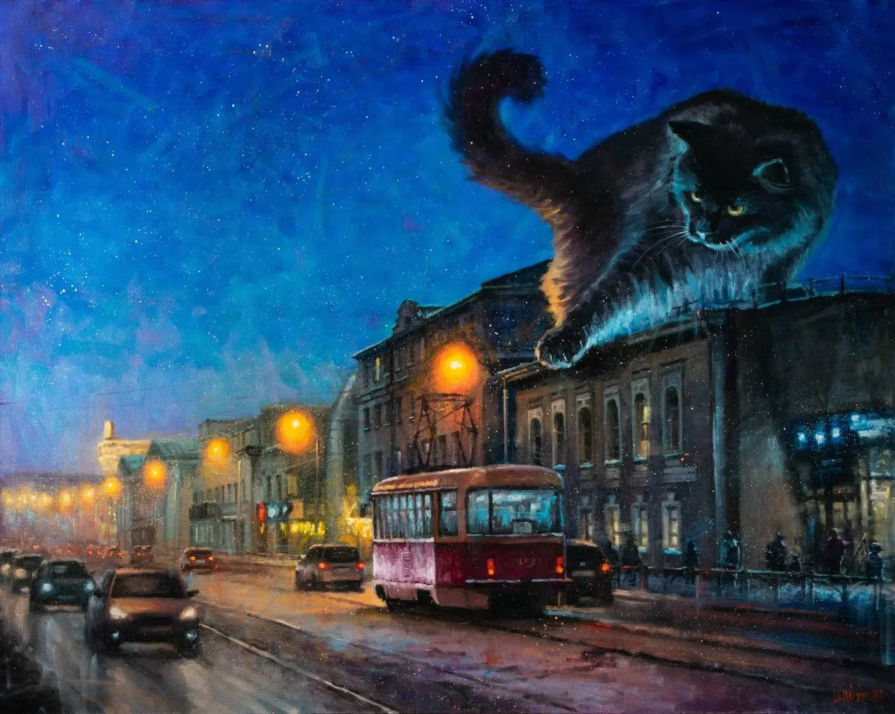 Альфия Шайхулова,
"Хранитель крыш"
Воскресный #Арт@poldner #Коты@poldner | Сетка — социальная сеть от hh.ru