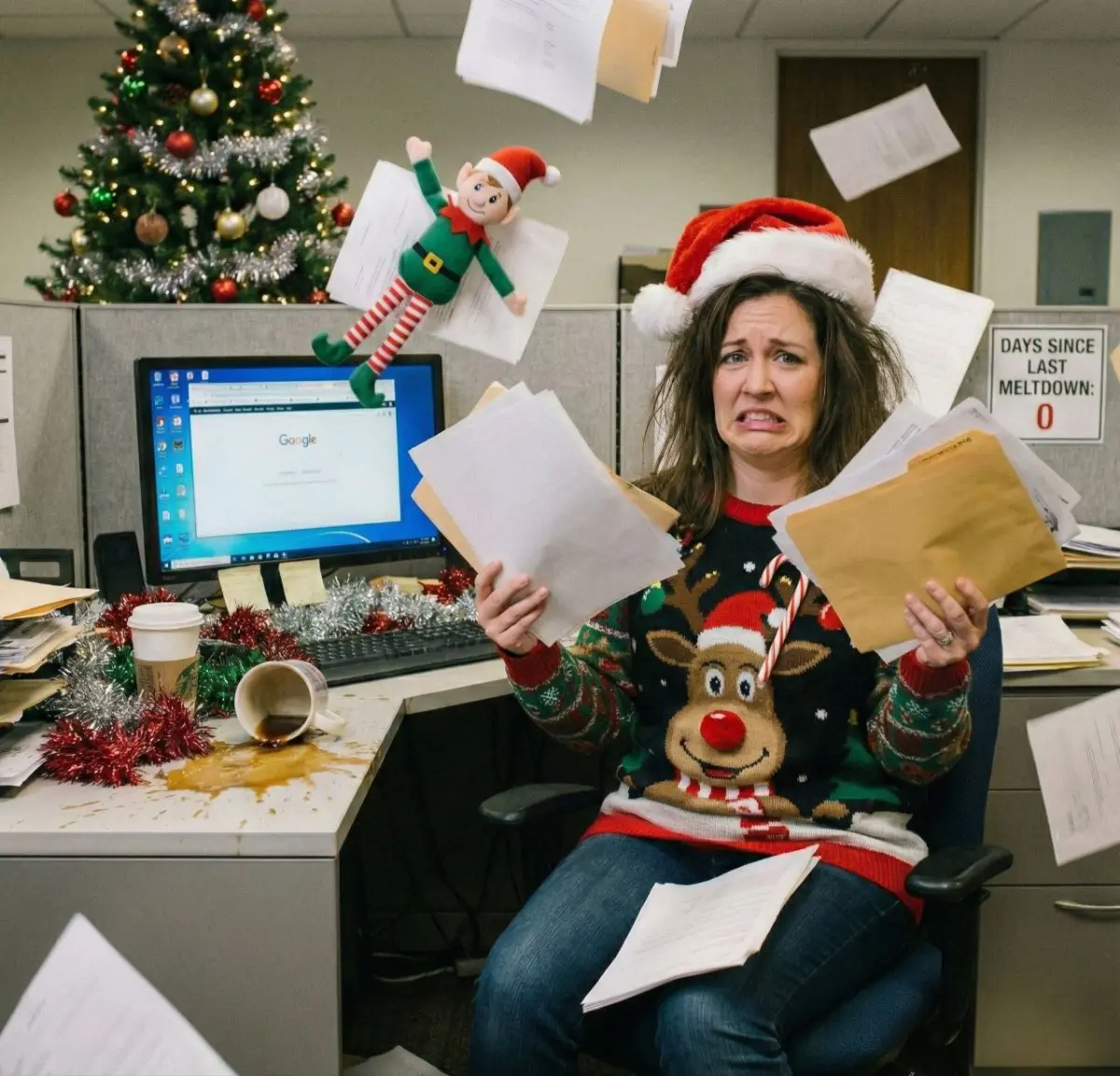 «Декабрьские стадии принятия дедлайнов» | Сетка — социальная сеть от hh.ru